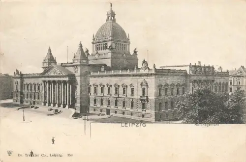 AK Leipzig Reichsgericht Sachsen ungelaufen Postkarte