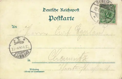 AK Berlin Lessing Denkmal Löwenbrücke Goldfisch Teich Berlin 1900 Postkarte