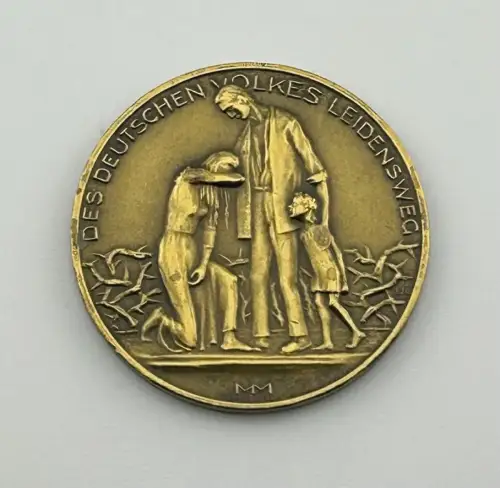 Not Medaille 15.11. 1923 Des deutschen Volkes Leidensweg Weimarer Republik