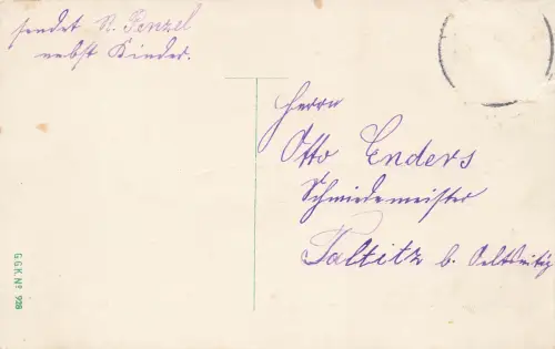 AK 1.WK Glückwünsche zum neuen Jahre Zug Reichsfahne Patriotika Postkarte