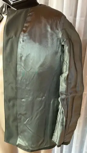 DDR NVA Offizier Uniformjacke 1966 schwarzer Kragen Größe 50