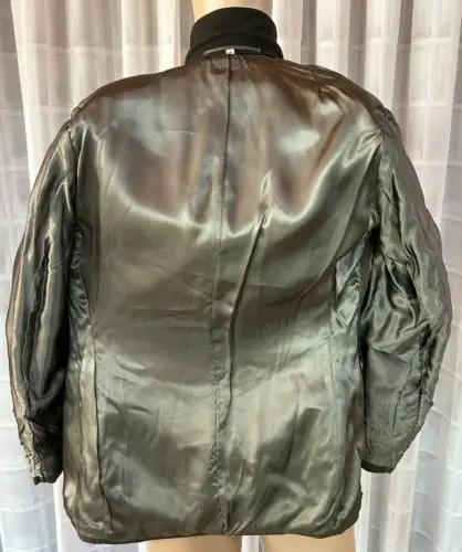 DDR NVA Offizier Uniformjacke 1966 schwarzer Kragen Größe 50