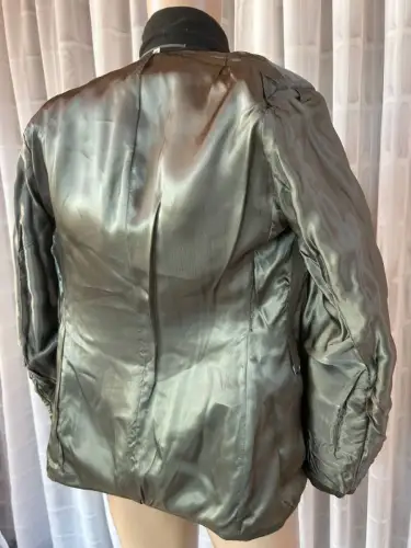 DDR NVA Offizier Uniformjacke 1966 schwarzer Kragen Größe 50