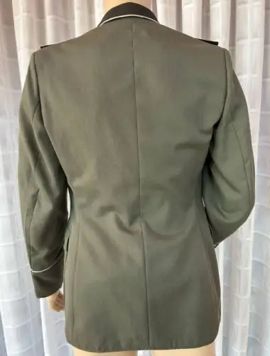 DDR NVA Offizier Uniformjacke 1966 schwarzer Kragen Größe 50