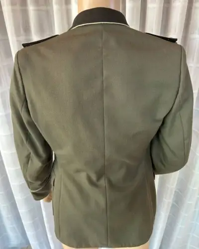 DDR NVA Offizier Uniformjacke 1966 schwarzer Kragen Größe 50