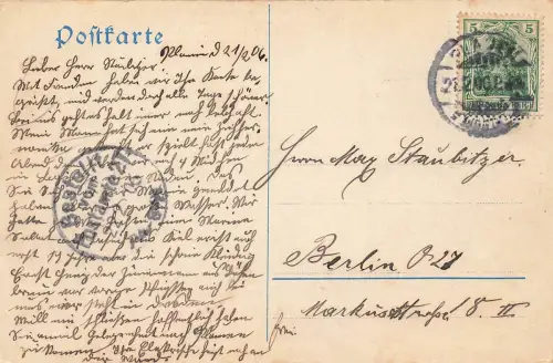 AK Plauen König Friedrich August Brücke Vogtland Sachsen 1900 Postkarte