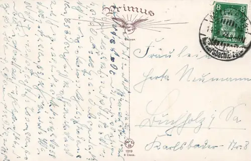 AK Wally Fialkowska weinendes Baby mit Wespe 1928 gelaufen Künstlerkarte