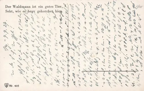 AK Franz Würbel Dackel sitzt Männchen mit Pfeife Bube mit Strohhut Künstlerkarte
