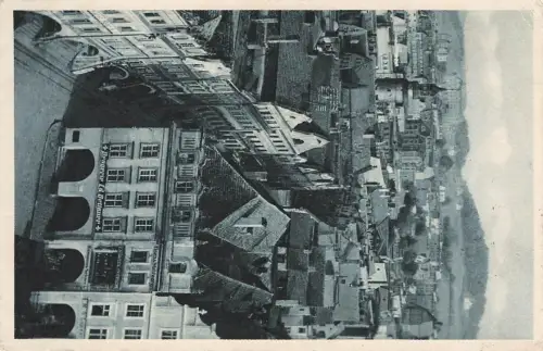 AK Hirschberg Stadtansicht Drogerie Riesengebirge Schlesien 1925 Postkarte