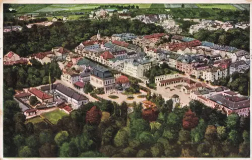 AK Franzensbad Totalansicht Böhmen ungelaufen Postkarte