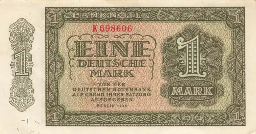 DDR 1 Mark 1948 UdSSR-Druck Ro: 340 a