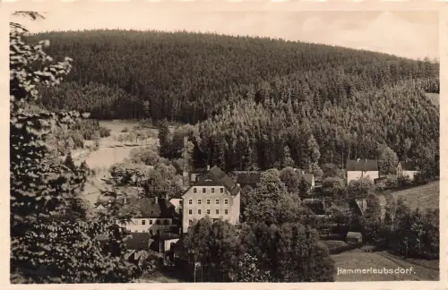 AK Hammerleubsdorf Sommerfrische Sachsen 1935 gelaufen Postkarte