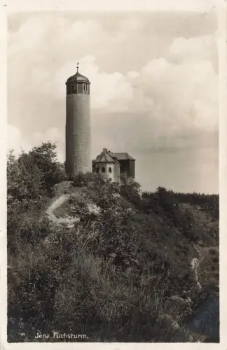 AK Jena Fuchsturm Thüringen 1930 gelaufen Postkarte