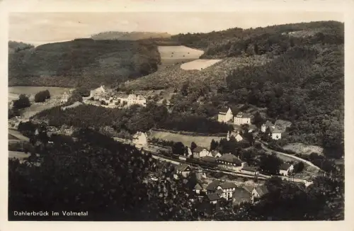 AK Dahlerbrück Stadtansicht Nordrhein-Westfalen Volmetal 1936 gelaufen Postkarte
