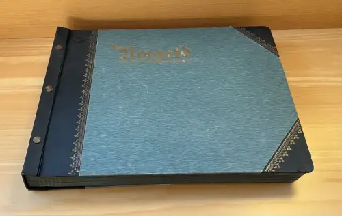 Leer Notgeld Album Sammelalbum Für Geldscheine mit 50 Seiten