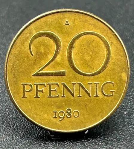 20 Pfennig 1980 A DDR