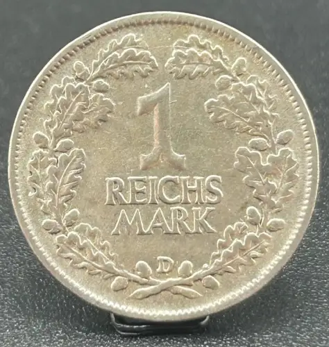 1 Reichsmark 1925 D Weimarer Republik