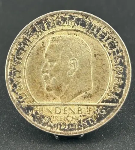 3 Reichsmark Schwurhand 1929 A Weimarer Republik