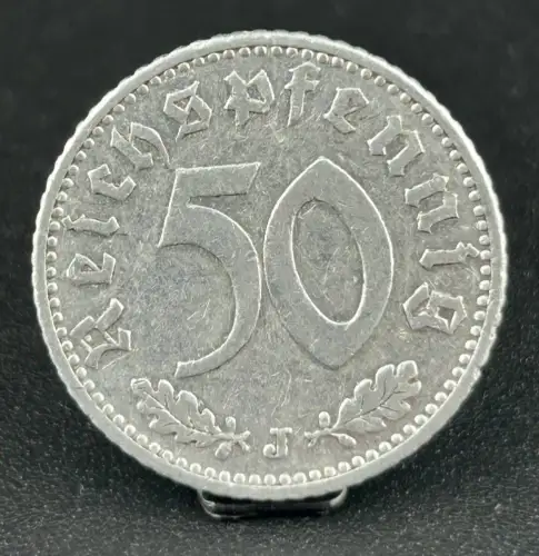 50 Reichspfennig 1939 J Drittes Reich