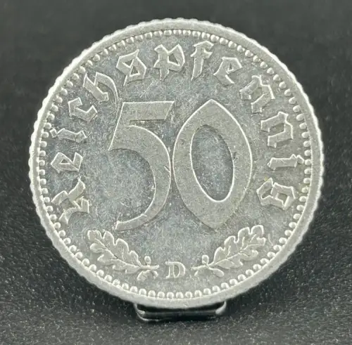 50 Reichspfennig 1940 D Drittes Reich