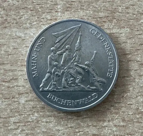 10 Mark DDR Gedenkmünze 1972 Buchenwald