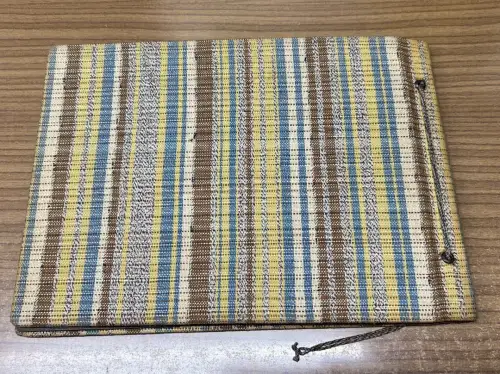 Leer Foto Album Fotoalbum aus Stoff