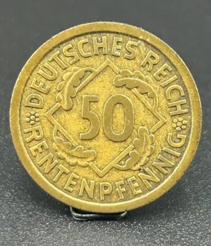 50 Rentenpfennig 1924 A Weimarer Republik -1