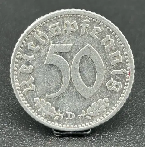 50 Reichspfennig 1940 D Drittes Reich -1