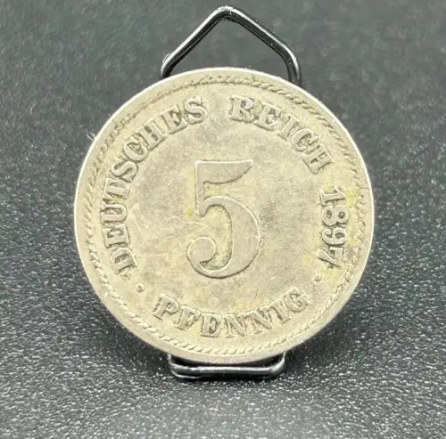 5 Pfennig 1897 G Kaiserreich