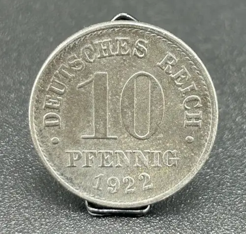 10 Pfennig 1922 E Kaiserreich
