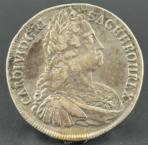 1 Taler 1740 Karl VI. Wien Österreich Silber