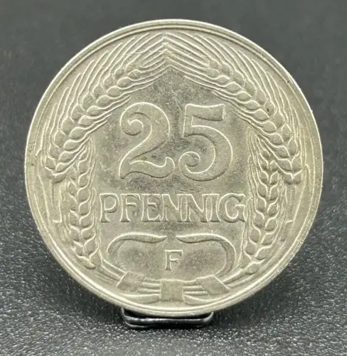 25 Pfennig 1910 F Kaiserreich