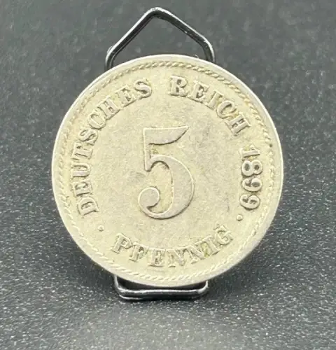 5 Pfennig 1899 G Kaiserreich