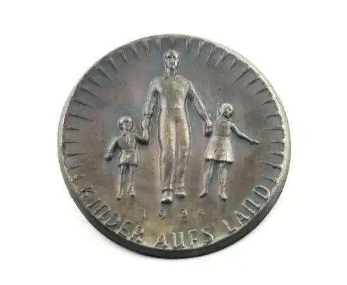 WHW Abzeichen Anstecker Kinderlandverschickung Kinder aufs Land 1934