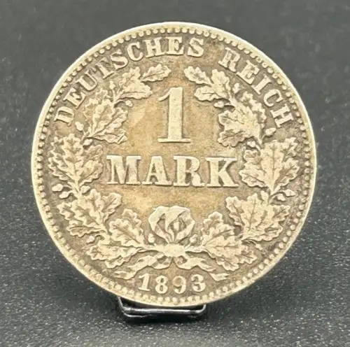 1 Mark 1893 J Kaiserreich