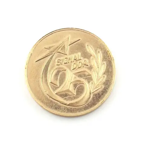 DDR Medaille 25 Jahre Signal DDR