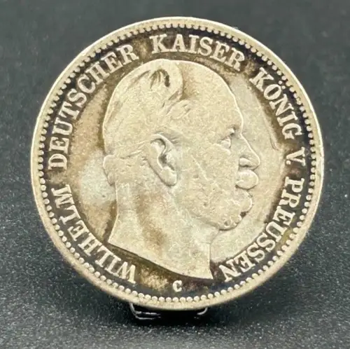 2 Mark 1876 C Wilhelm I. Kaiserreich