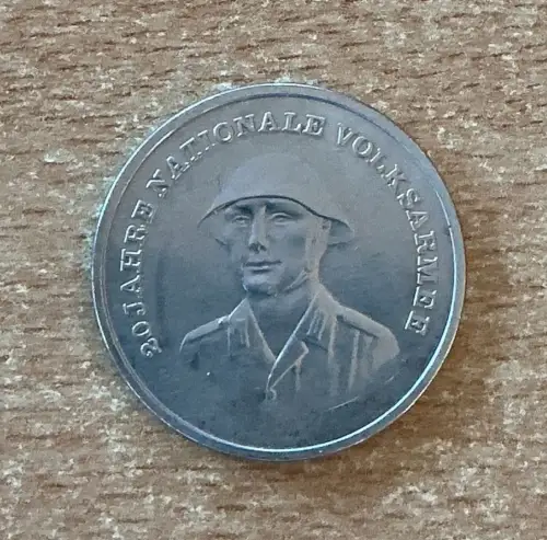 DDR 10 Mark 20 Jahre Nationale Volksarmee 1976 Gedenkmünze