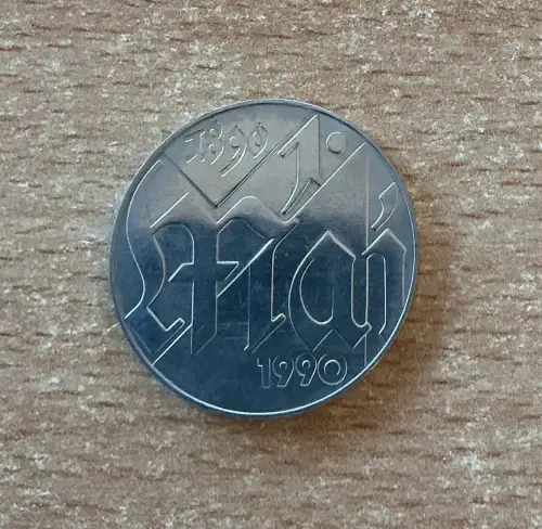 DDR 10 Mark 1. Mai 1990 Gedenkmünze