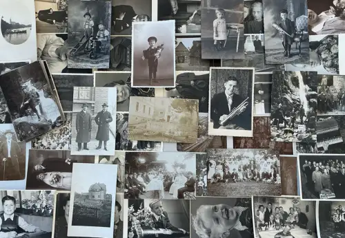 Lot / Konvolut 50 Original Privat Fotos vor 1945