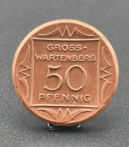 50 Pfennig 1921 Gross-Wartenberg Notgeld
