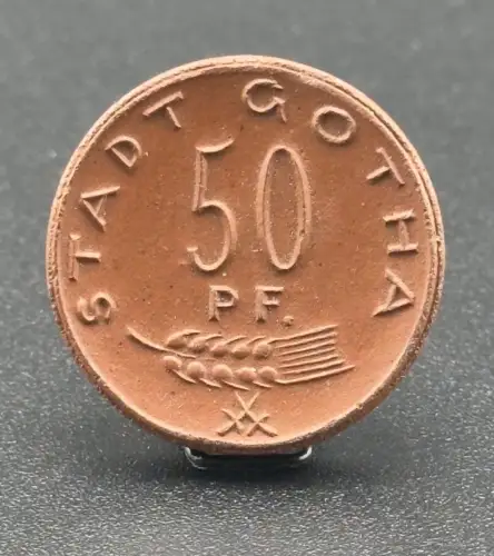 50 Pfennig 1921 Stadt Gotha Notgeld