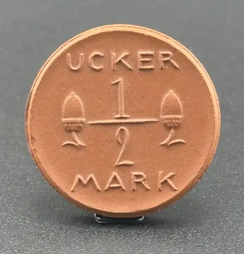1/2 Mark 1921 Prenzlau Uckermark Notgeld