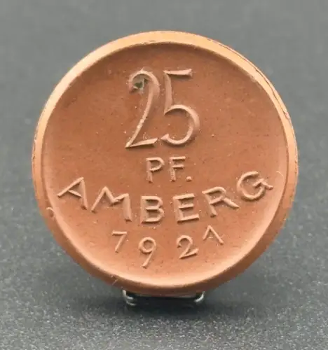 25 Pfennig 1921 Amberg Notgeld