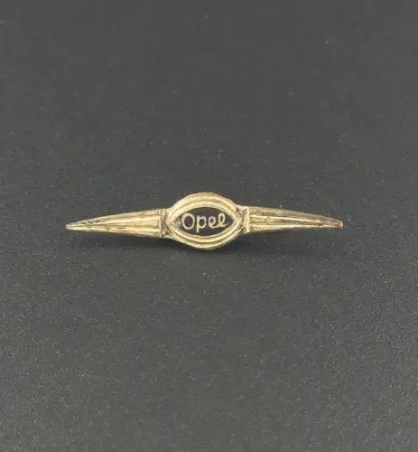 Brosche Opel Auge Abzeichen schwarz
