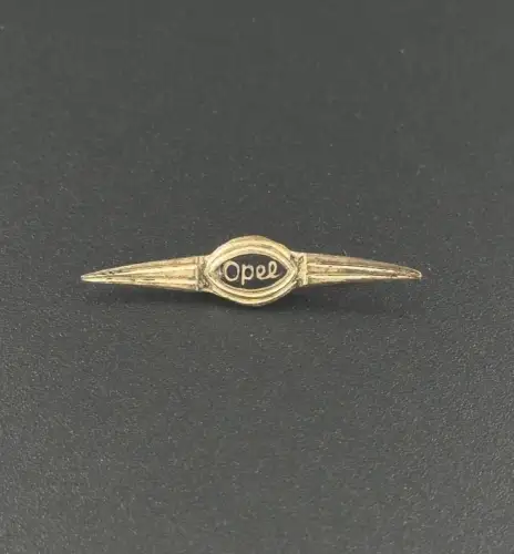 Brosche Opel Auge Abzeichen schwarz