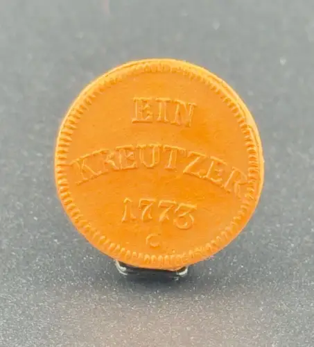 1 Kreuzer 1773 Ulm Baden-Württemberg Notgeld