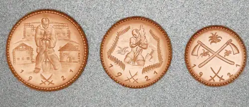 5, 10 & 20 Mark 1921 Reichsheimstättenbund Ostsachsen Notgeld