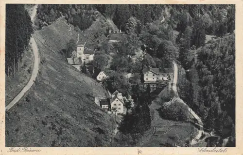 AK Bad Reinerz Schmelztal Böhmen 1931 gelaufen Postkarte
