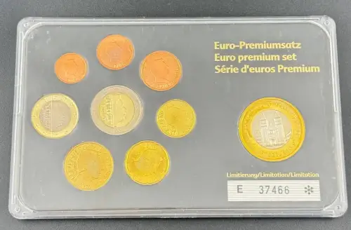 Luxemburg KMS Euro-Premiumsatz Kursmünzensatz
